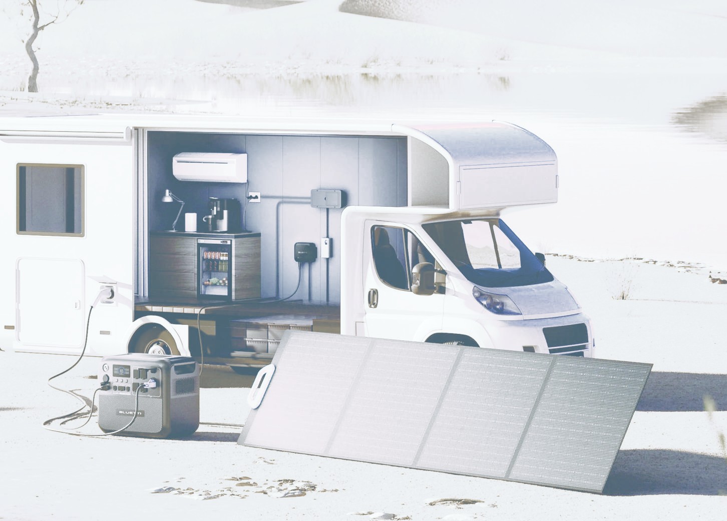 RV outdoor energy storage application
