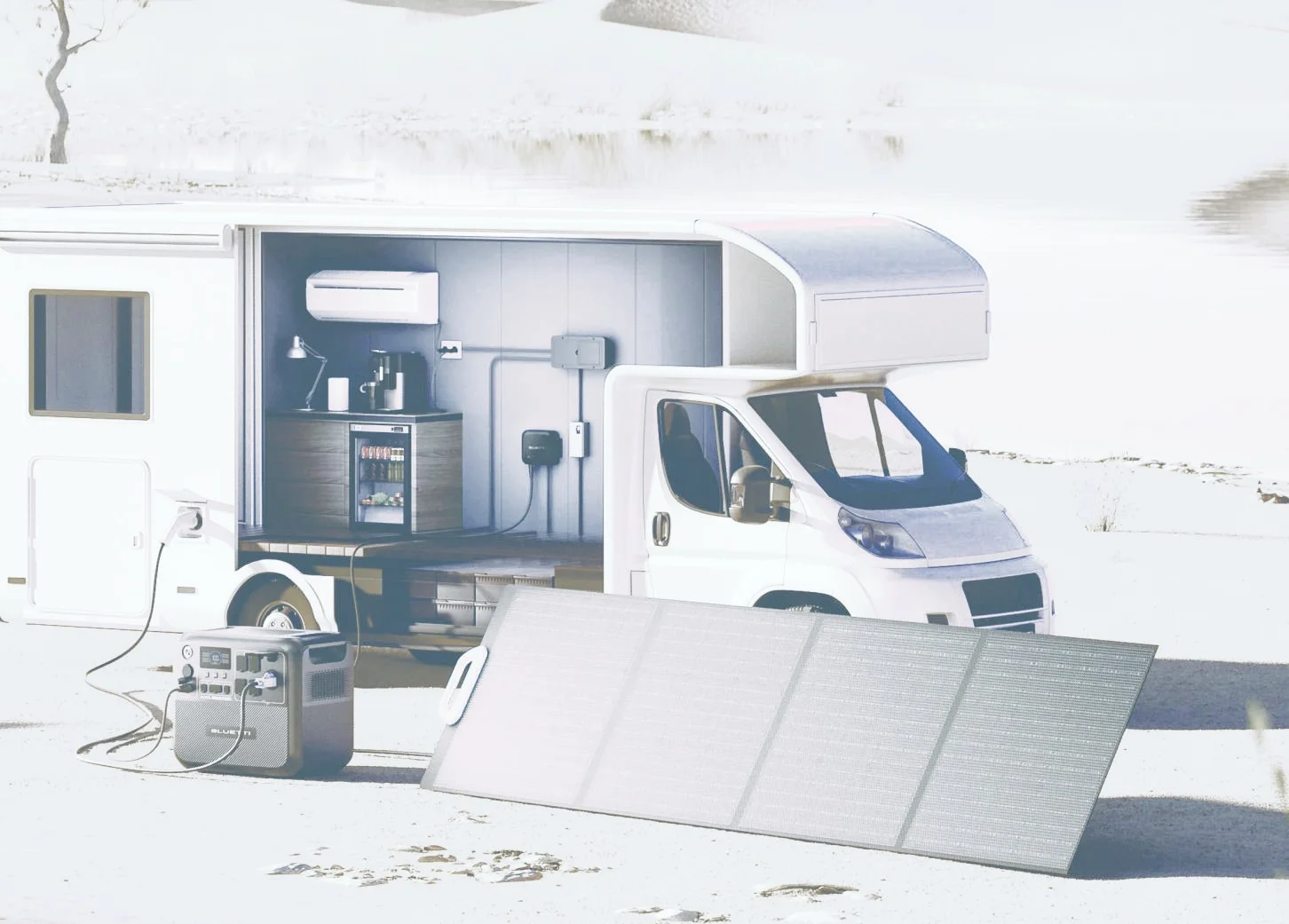 RV outdoor energy storage application