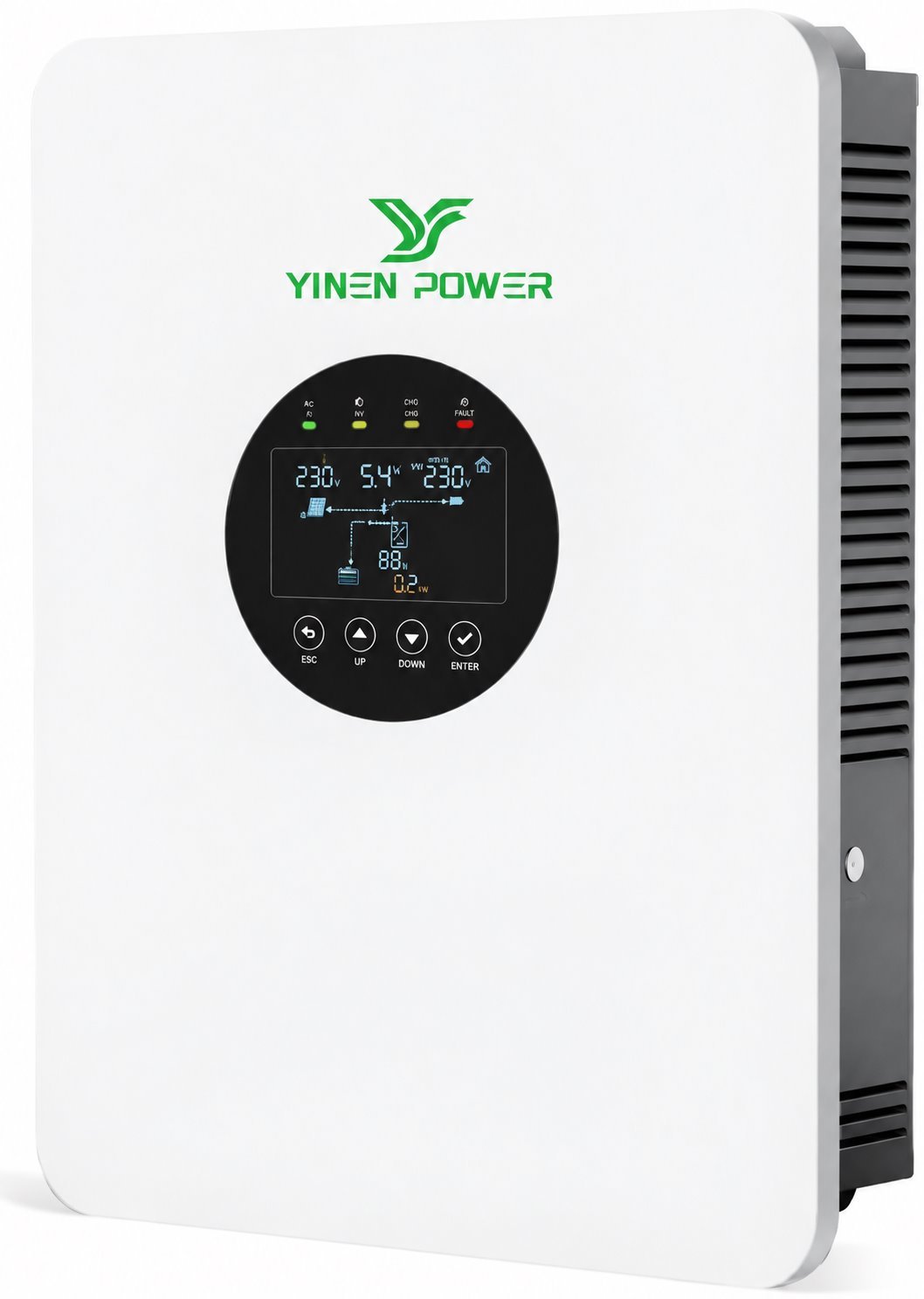 YINEN POWER INW 6500-48 inverter with logo on front panel