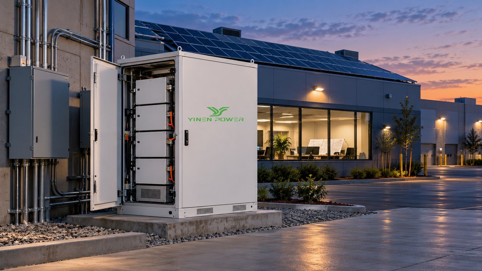 YINEN POWER battery storage cabinet for a 1 MW solar project RFQ review
