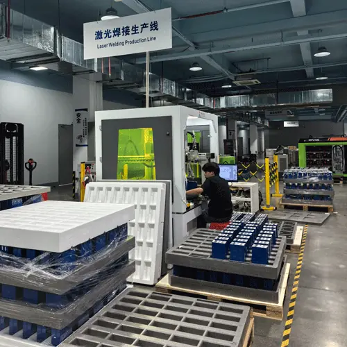 Energy storage production line
