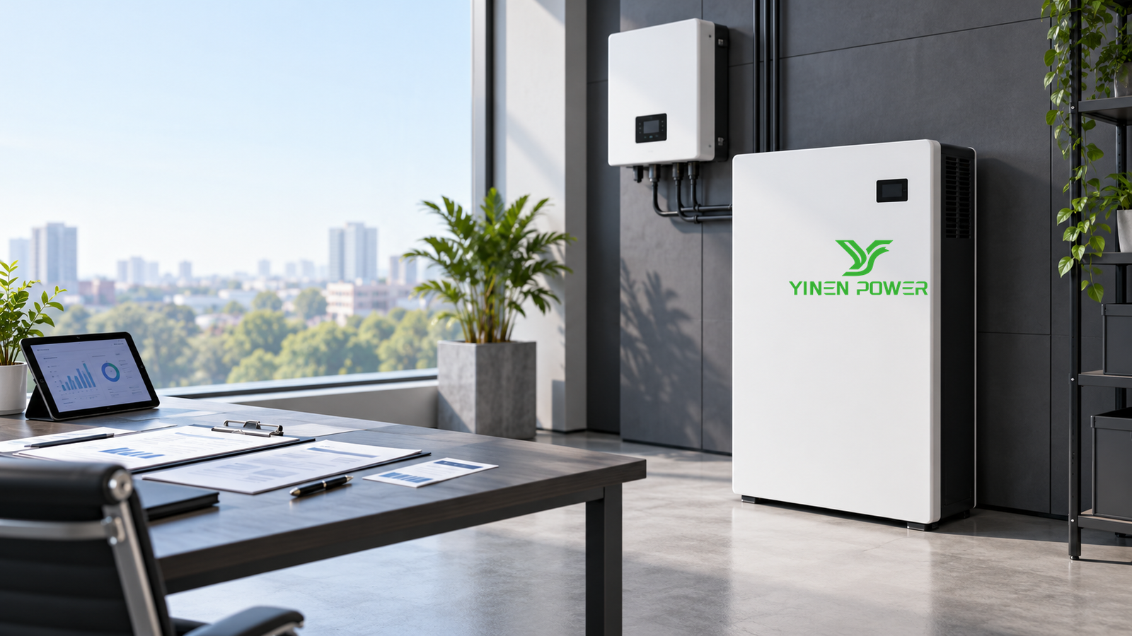 Solar battery warranty preparation with YINEN POWER battery and hybrid inverter
