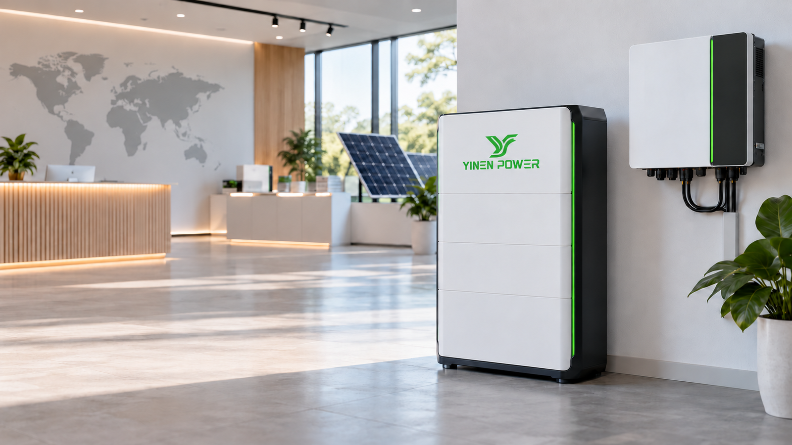 Energy storage partner discussion with YINEN POWER battery system